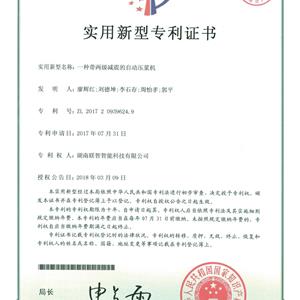 一种带两级减震的自动压浆机